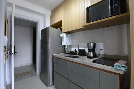 Cozinha de kitnet/studio para alugar com 1 quarto, 25m² em Planalto Paulista, São Paulo