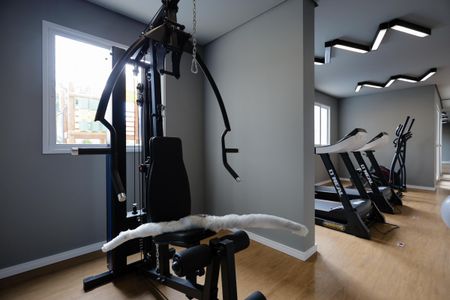 Apartamento para alugar com 42m², 2 quartos e 1 vaga Apartamento para alugar com 42m², 2 quartos e 1 vagaÁrea comum - Academia
