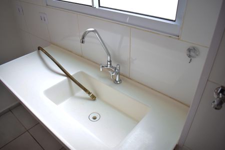 Cozinha de apartamento para alugar com 2 quartos, 42m² em Jardim Ouro Branco, Ribeirão Preto