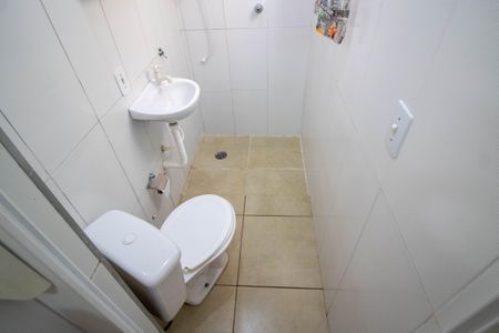 BANHEIRO de kitnet/studio para alugar com 1 quarto, 25m² em Cidade Universitária, Campinas