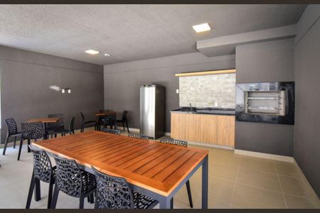 Área comum - Churrasqueira de apartamento para alugar com 2 quartos, 39m² em Socorro, São Paulo