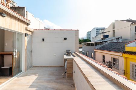 Varanda da Sala de casa para alugar com 3 quartos, 85m² em Tijuca, Rio de Janeiro