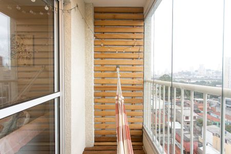 Varanda da Sala de apartamento à venda com 2 quartos, 50m² em Guaiauna, São Paulo