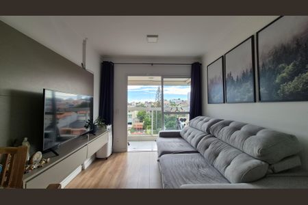 Sala de apartamento à venda com 2 quartos, 55m² em Santa Maria, Santo André