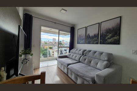Sala de apartamento à venda com 2 quartos, 55m² em Santa Maria, Santo André