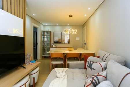 sala  de apartamento à venda com 2 quartos, 55m² em Vila Andrade, São Paulo