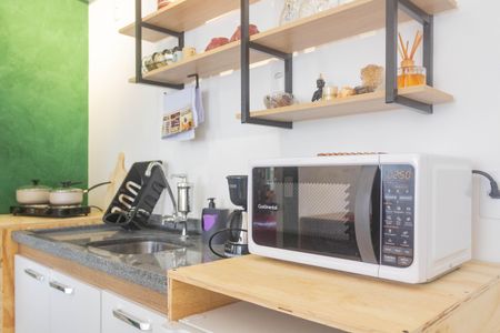 Apartamento para alugar com 24m², 1 quarto e sem vaga Apartamento para alugar com 24m², 1 quarto e sem vagaCozinha