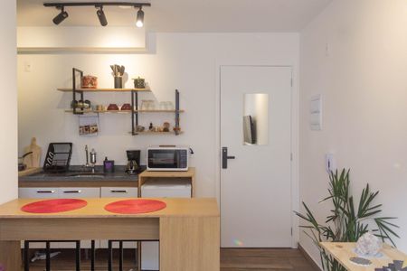 Sala de apartamento para alugar com 1 quarto, 24m² em Barra Funda, São Paulo