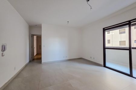 Sala e Cozinha de apartamento à venda com 1 quarto, 51m² em Parque das Nações, Santo André