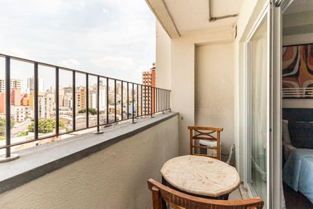 Varanda do Studio de kitnet/studio para alugar com 1 quarto, 25m² em Campos Elíseos, São Paulo