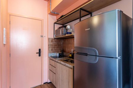 Studio para alugar com 25m², 1 quarto e sem vaga Studio para alugar com 25m², 1 quarto e sem vagaCozinha