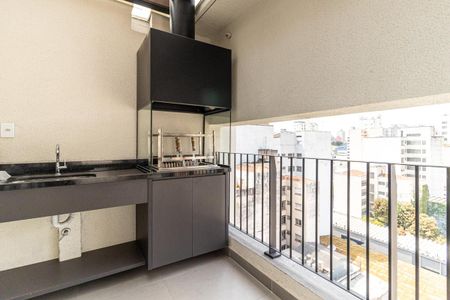 Studio para alugar com 25m², 1 quarto e sem vagaChurrasqueira