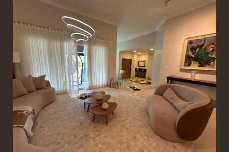 Sala de casa de condomínio para alugar com 4 quartos, 560m² em Aldeia da Serra, Barueri