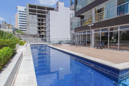 Apartamento para alugar com 36m², 1 quarto e 1 vaga Apartamento para alugar com 36m², 1 quarto e 1 vagaÁrea externa