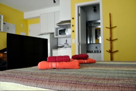 Sala de apartamento para alugar com 1 quarto, 36m² em Bela Vista, São Paulo