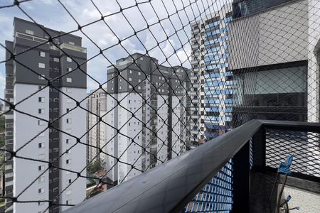 Varanda da Suíte de apartamento à venda com 3 quartos, 79m² em Vila Augusta, Guarulhos
