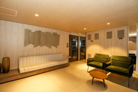 Apartamento à venda com 28m², 1 quarto e sem vagaHall Social