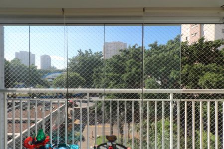 Varanda Gourmet de apartamento à venda com 3 quartos, 96m² em Nova Gerti, São Caetano do Sul