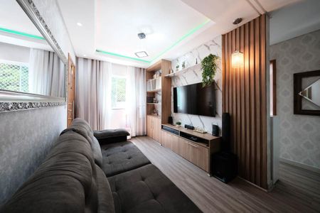 Sala/Cozinha de apartamento para alugar com 2 quartos, 55m² em Vila Guilhermina, São Paulo