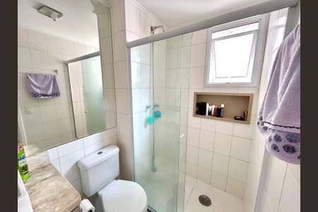 Apartamento à venda com 75m², 3 quartos e 2 vagasBanheiro da Suíte