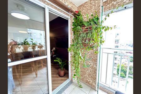 Varanda da Sala de apartamento à venda com 3 quartos, 75m² em Vila Augusta, Guarulhos