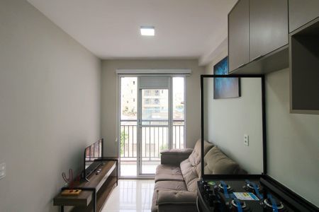 Sala de apartamento para alugar com 1 quarto, 28m² em Vila Tolstoi, São Paulo