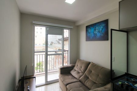 Sala de apartamento para alugar com 1 quarto, 28m² em Vila Tolstoi, São Paulo