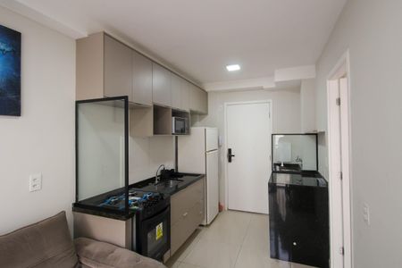 Sala de apartamento para alugar com 1 quarto, 28m² em Vila Tolstoi, São Paulo