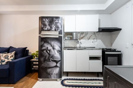 Apartamento para alugar com 24m², 1 quarto e sem vagaCozinha e Área de Serviço