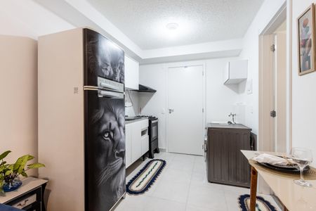 Apartamento para alugar com 24m², 1 quarto e sem vagaCozinha e Área de Serviço