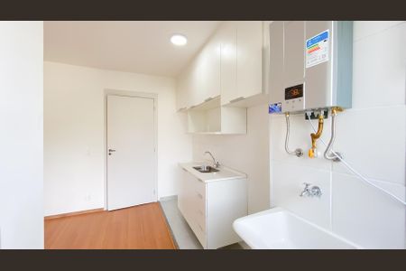 cozinha de apartamento para alugar com 2 quartos, 39m² em Jaguaré, São Paulo