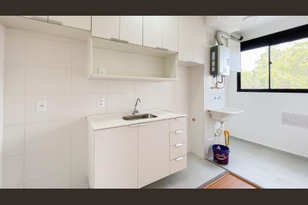 cozinha de apartamento para alugar com 2 quartos, 39m² em Jaguaré, São Paulo