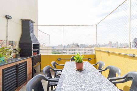 Varanda da Sala de apartamento à venda com 3 quartos, 158m² em Barra Funda, São Paulo