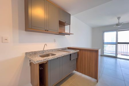 Cozinha de apartamento para alugar com 1 quarto, 30m² em Vila Mariana, São Paulo