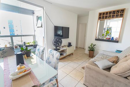sala de apartamento à venda com 2 quartos, 68m² em Castelo, Belo Horizonte