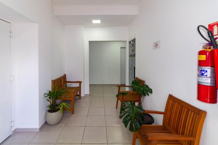 Apartamento para alugar com 28m², 1 quarto e sem vagaHall social