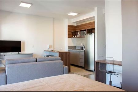 Sala/quarto de apartamento para alugar com 1 quarto, 47m² em Vila Nova Conceição, São Paulo