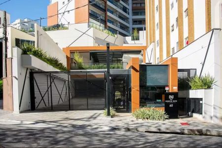 Apartamento para alugar com 47m², 1 quarto e 1 vaga Apartamento para alugar com 47m², 1 quarto e 1 vagaFachada