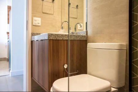 Apartamento para alugar com 47m², 1 quarto e 1 vaga Apartamento para alugar com 47m², 1 quarto e 1 vagaBanheiro