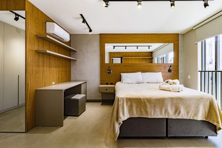 Studio para alugar com 48m², 1 quarto e sem vagaQuarto 