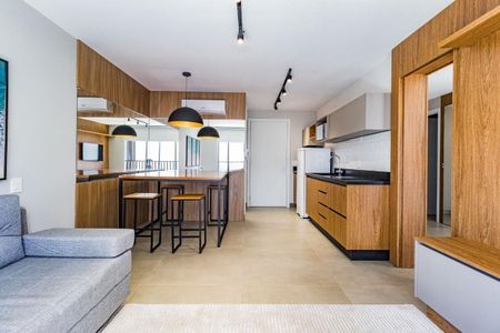 Sala  de kitnet/studio para alugar com 1 quarto, 48m² em Auxiliadora, Porto Alegre