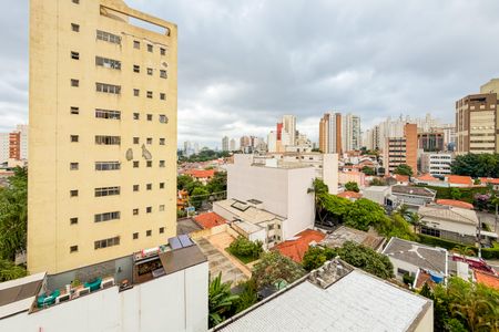 Vista da Sala de apartamento para alugar com 2 quartos, 65m² em Vila Clementino, São Paulo