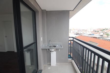 Studio para alugar com 32m², 1 quarto e sem vagaVaranda