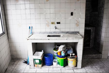 Detalhe Quarto, Cozinha e Área de Serviço de casa para alugar com 1 quarto, 20m² em Vila Isabel, São Paulo