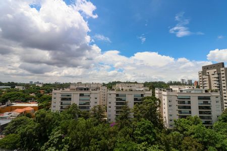 Varanda de kitnet/studio para alugar com 1 quarto, 30m² em Santo Amaro, São Paulo