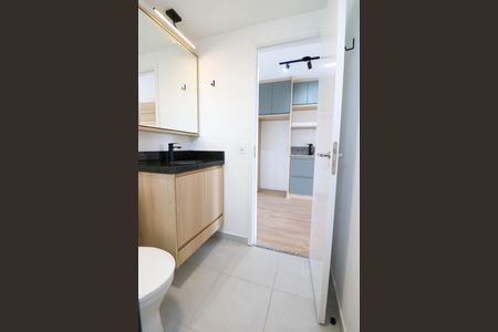 Studio para alugar com 30m², 1 quarto e sem vaga Studio para alugar com 30m², 1 quarto e sem vagaBanheiro