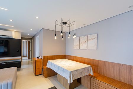 Sala de Jantar de apartamento à venda com 2 quartos, 84m² em Santo Amaro, São Paulo