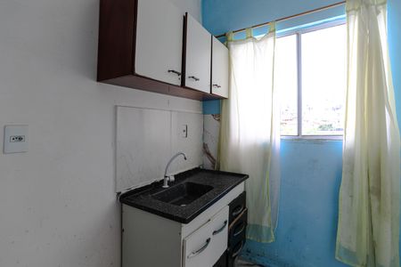 Cozinha de kitnet/studio para alugar com 1 quarto, 9m² em Jardim Betania, Mogi das Cruzes