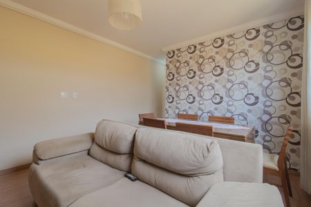 Sala/Sala de jantar de apartamento para alugar com 2 quartos, 64m² em Vila Assis Brasil, Mauá