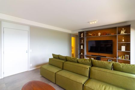 Sala de apartamento à venda com 3 quartos, 136m² em Campo Belo, São Paulo